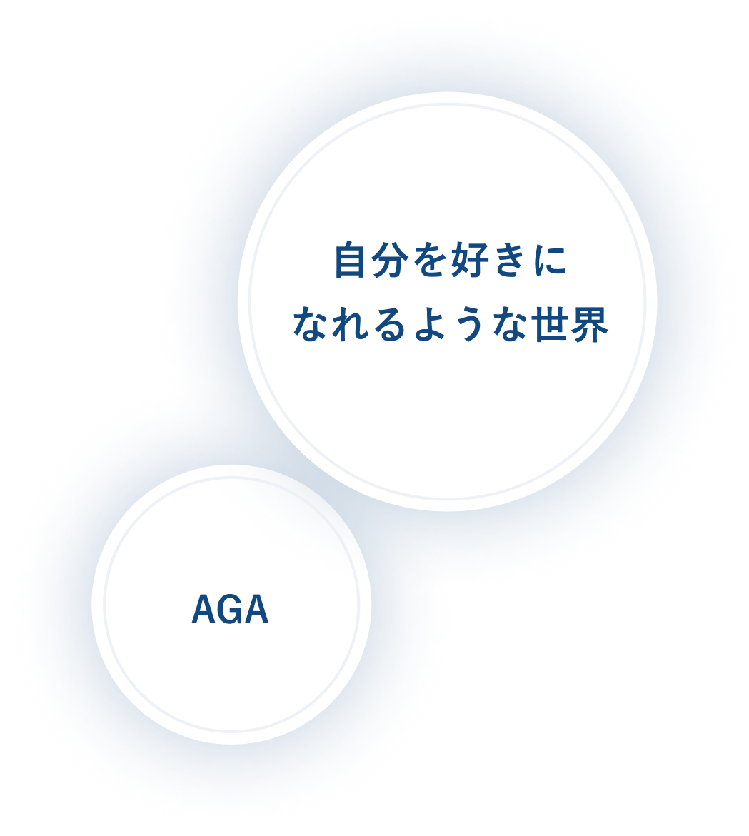 自分を好きになれるような世界 AGA